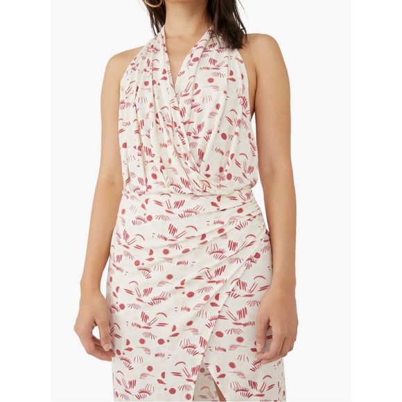 Free People Daria Printed Halter Maxi Dress - Picture 3 of 5